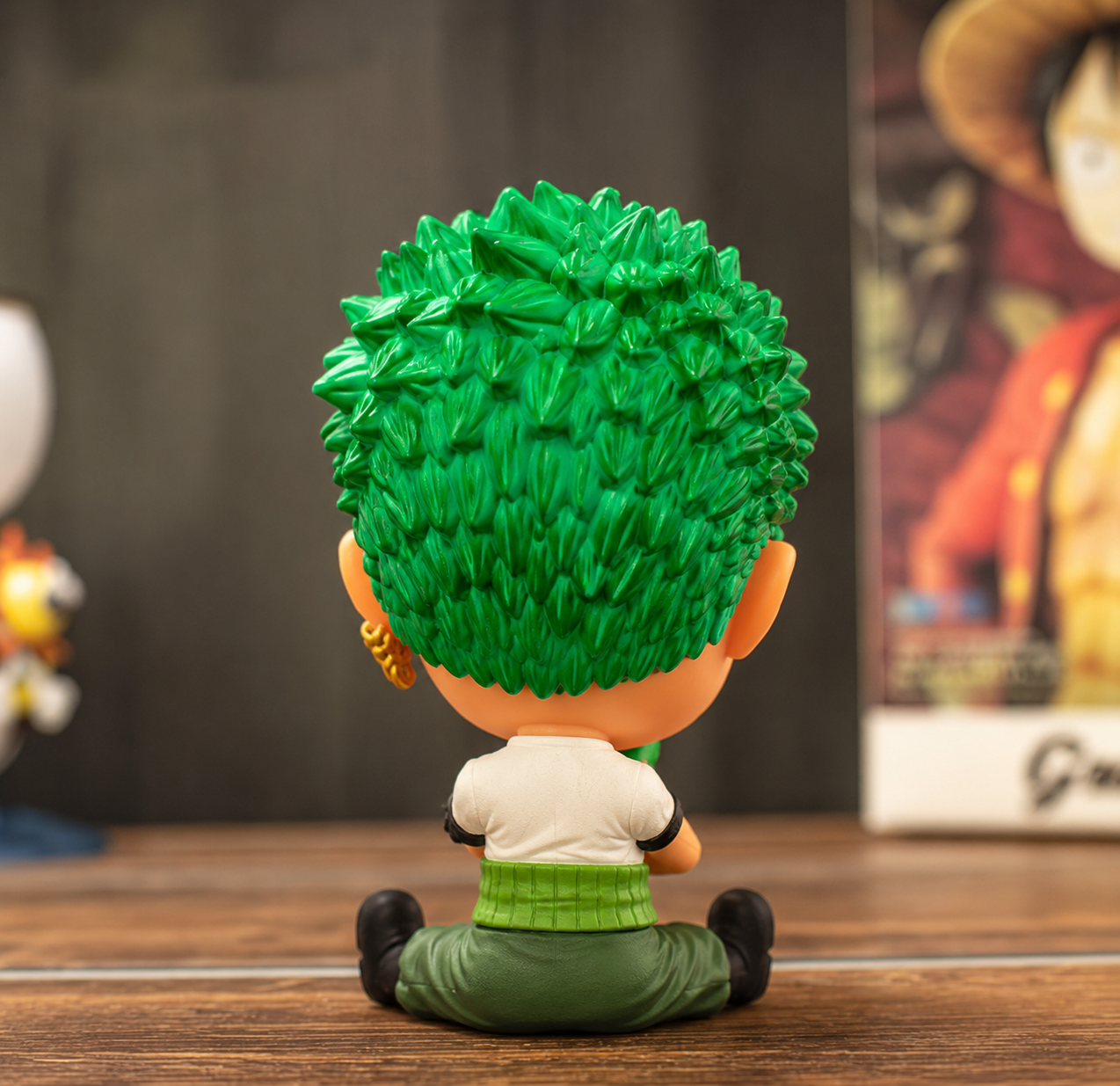 One Piece Roronoa Zoro Chibi Figure – Cute Anime Collectible