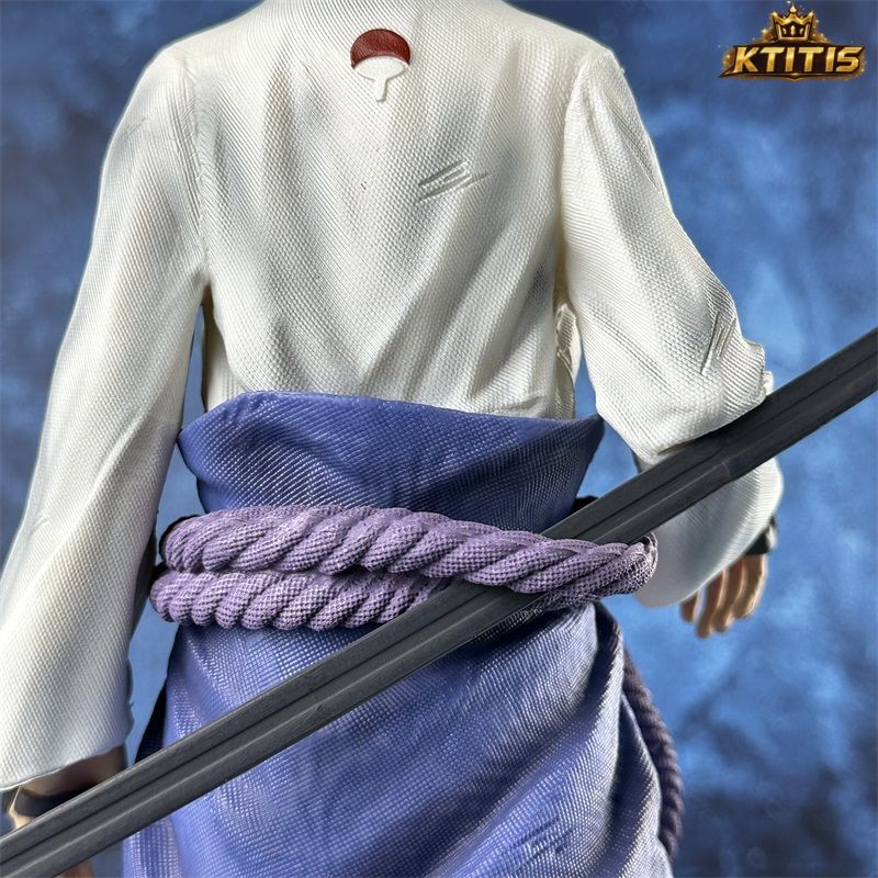 Sasuke Curse Mark & Hawk Statue 42CM