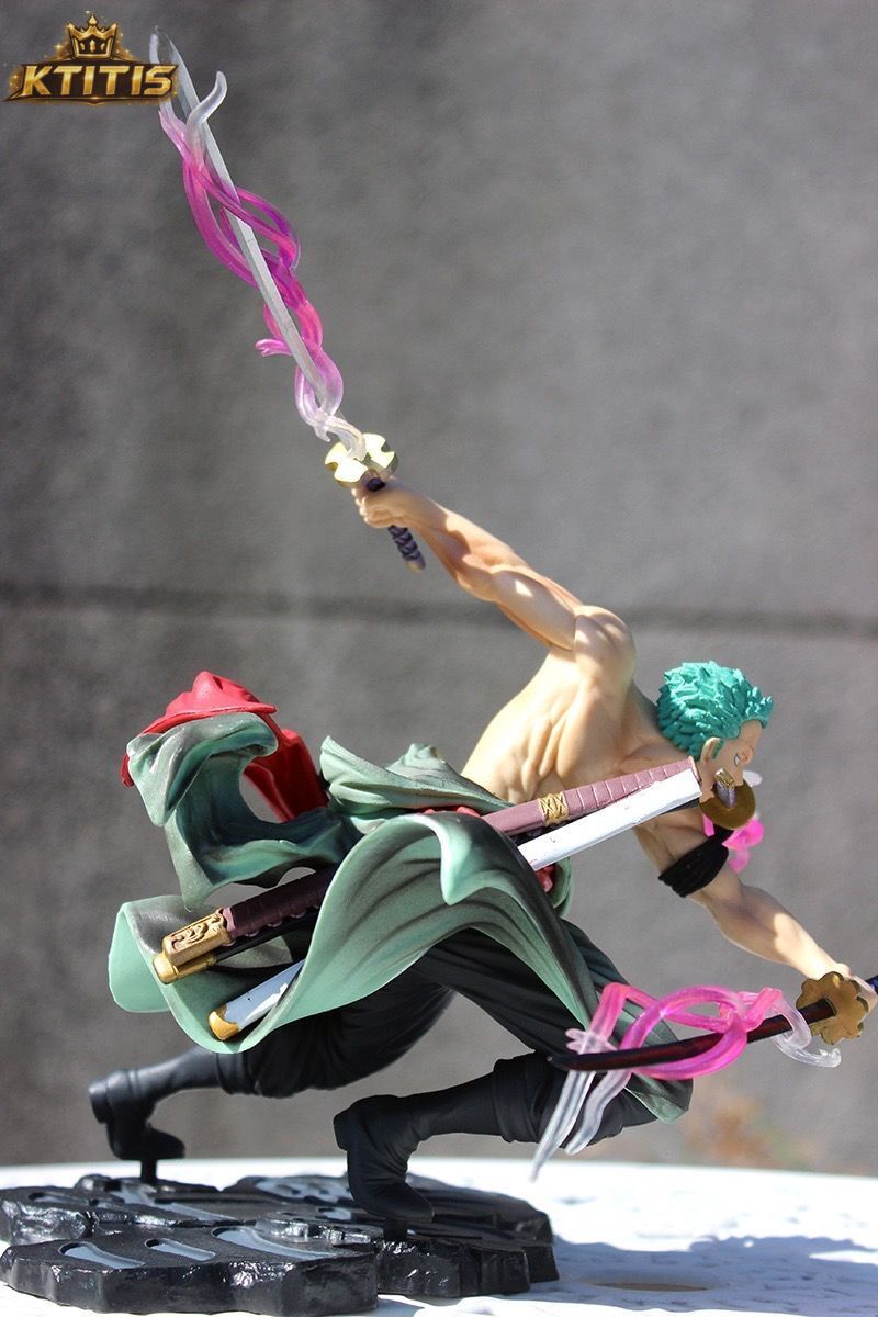 One Piece Roronoa Zoro Figure – Pirate Hunter 3-Sword Statue
