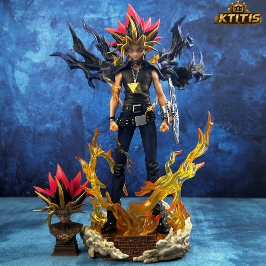 Yami Yugi King of Games Figure 27CM | Yu-Gi-Oh! Statue