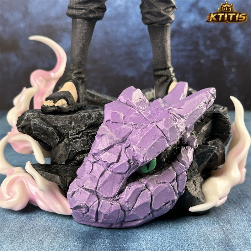 Sasuke Curse Mark & Hawk Statue 42CM