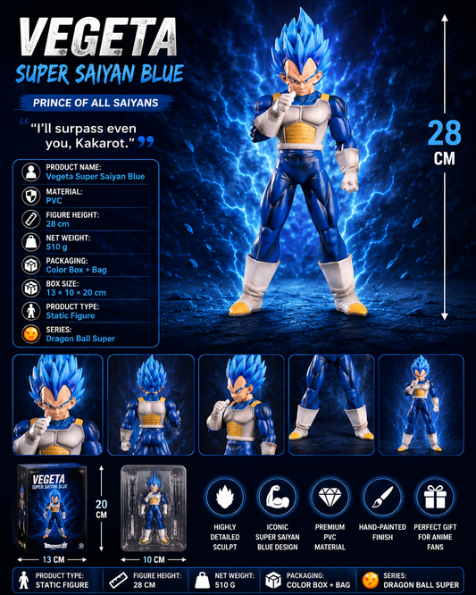 Dragon Ball Super Vegeta Super Saiyan Figure