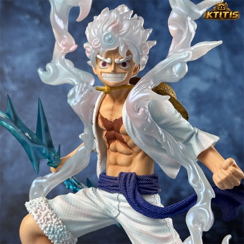 One Piece Luffy Gear 5 Nika Figure 28CM