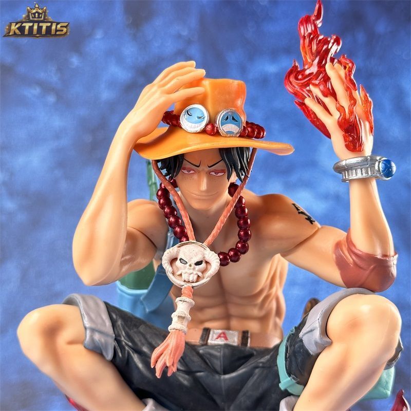 One Piece Portgas D. Ace Figure – Flame Commander Statue
