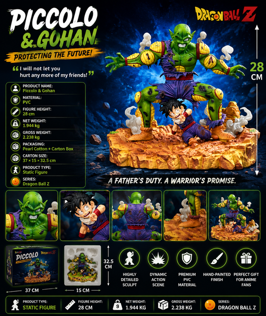 Dragon Ball Z Piccolo & Gohan Figure
