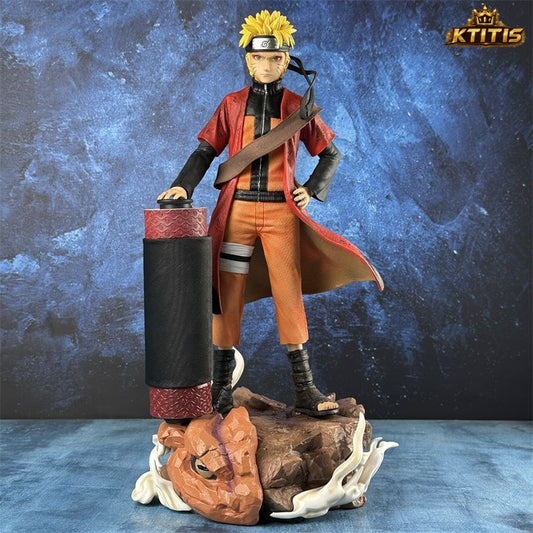 Naruto Sage Mode Figure with Gamabunta