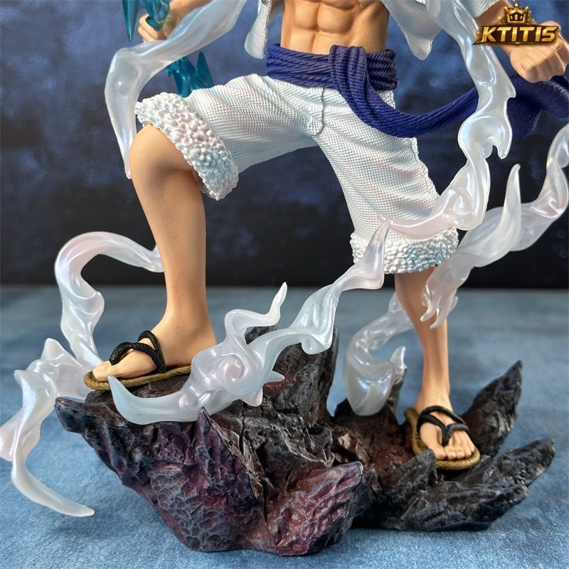 One Piece Luffy Gear 5 Nika Figure 28CM