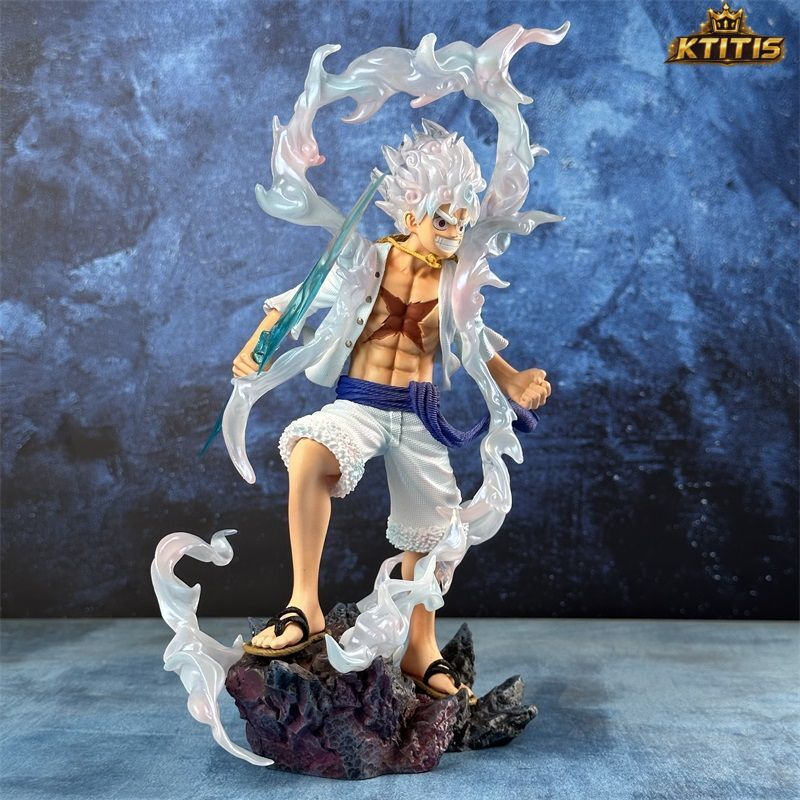 One Piece Luffy Gear 5 Nika Figure 28CM