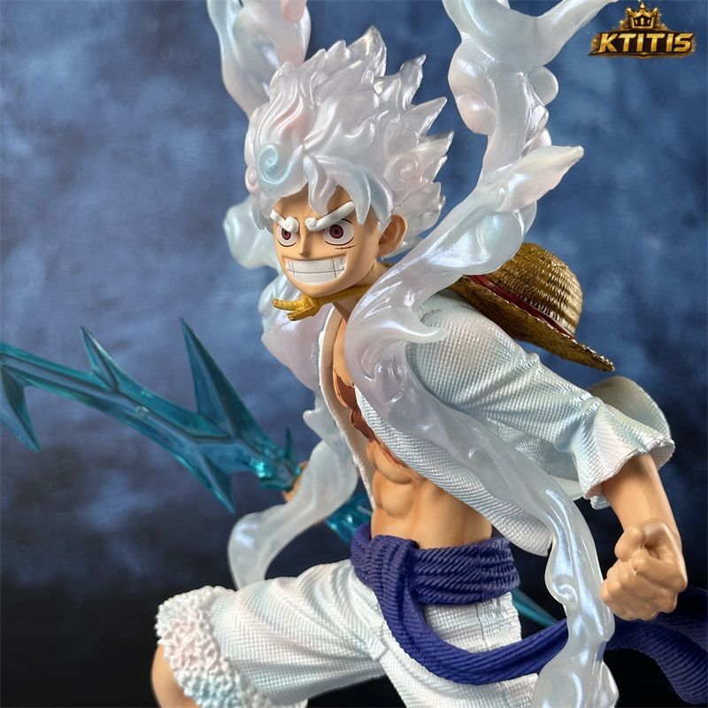 One Piece Luffy Gear 5 Nika Figure 28CM