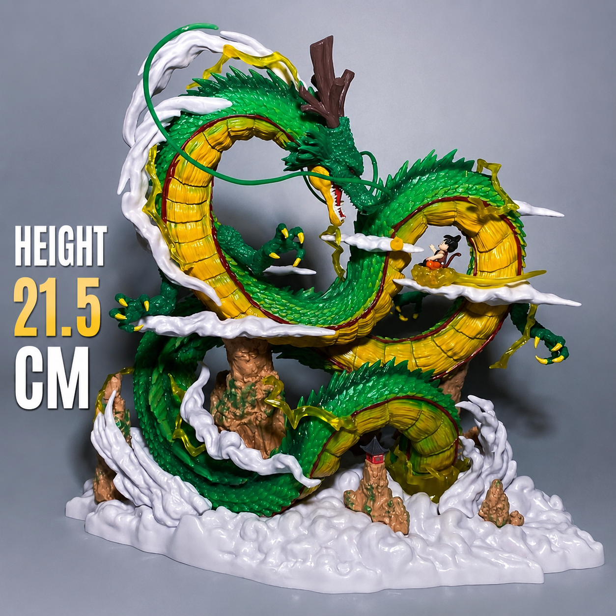 Dragon Ball Shenron & Kid Goku Figure