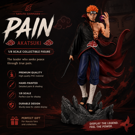 Naruto Shippuden Pain Akatsuki Figure