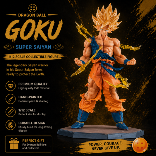 Dragon Ball Super Saiyan Goku Figure