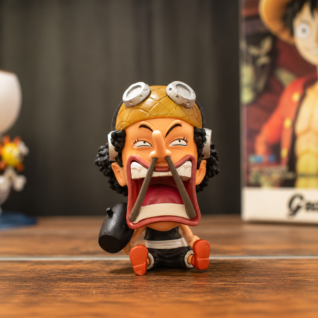 One Piece Usopp Chibi Figure – Funny Anime Collectible