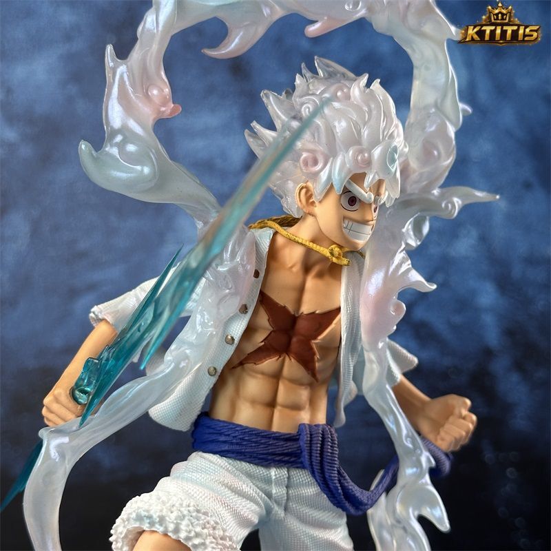 One Piece Luffy Gear 5 Nika Figure 28CM