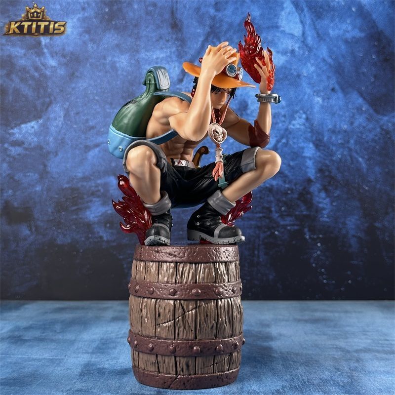 One Piece Portgas D. Ace Figure – Flame Commander Statue