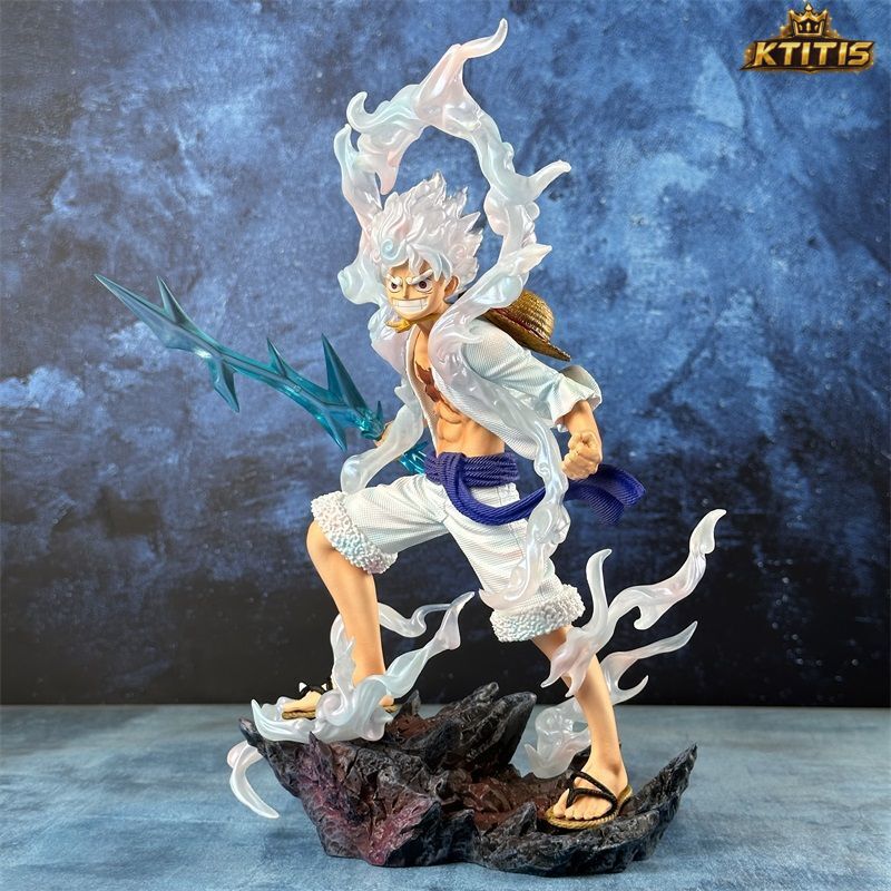 One Piece Luffy Gear 5 Nika Figure 28CM
