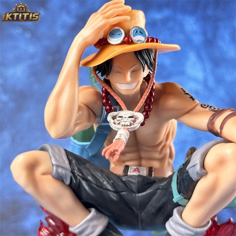 One Piece Portgas D. Ace Figure – Flame Commander Statue